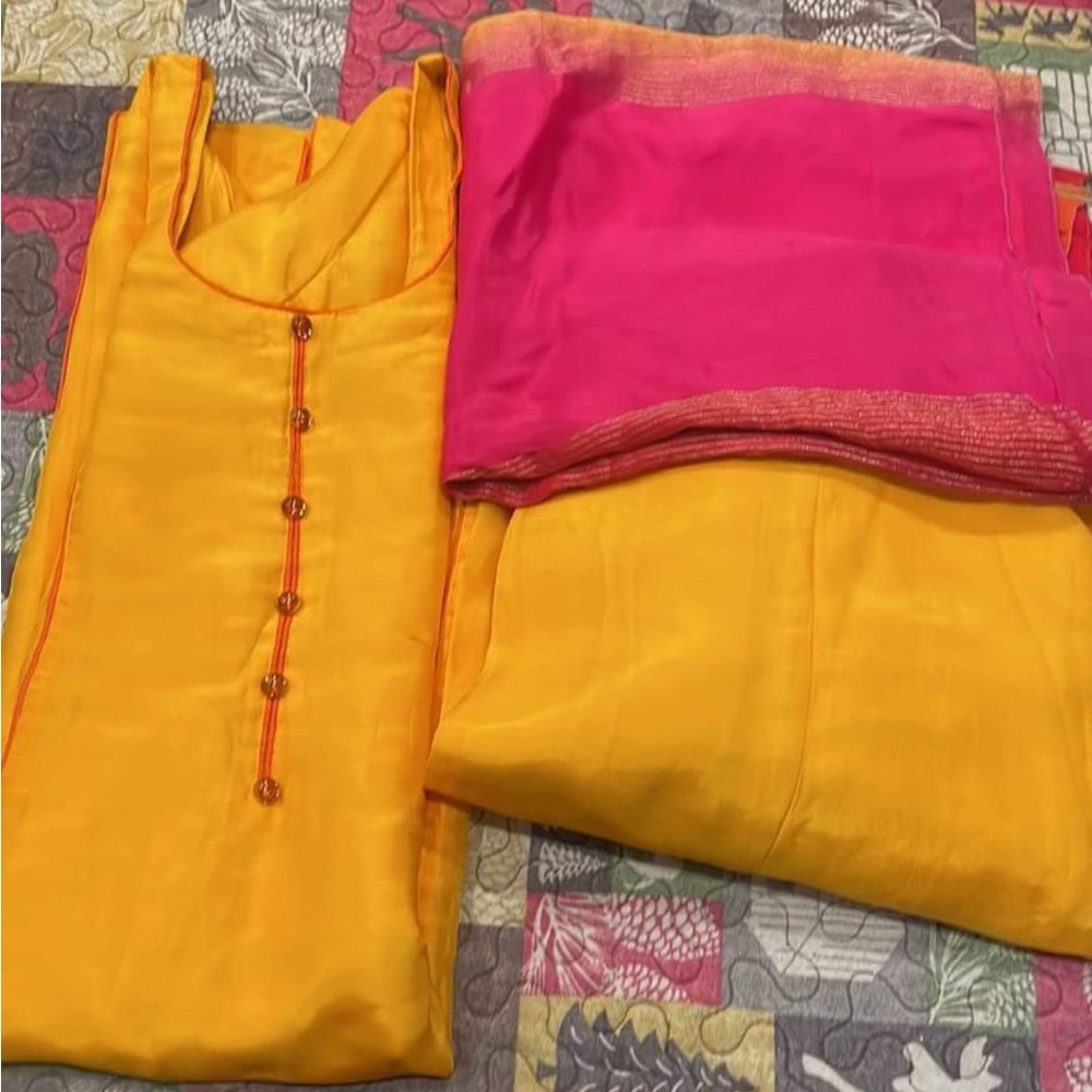 Beautiful Punjabi suit pure material. Different style and colours.